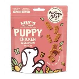Lily's Kitchen Chicken & Salmon Puppy Treats 70g thumbnail 