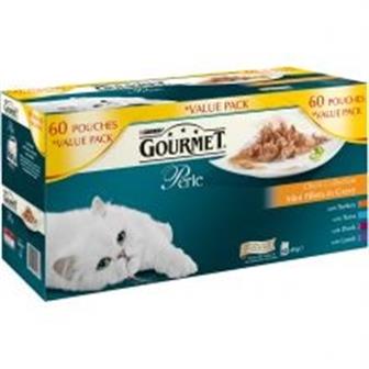 Purina Cat Gourmet Perle Chefs Collection 85g x 60 Pouches thumbnail 