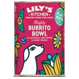 Lily's Kitchen Tinned Dog Food Burrito Bowl 400g thumbnail 