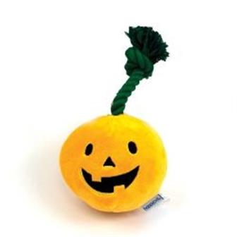 Happy Pet Halloween Pumpkin Rope Dog Toy 30cm thumbnail 