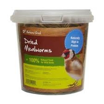 Love Wildlife Dried Mealworms Tub 200g thumbnail 