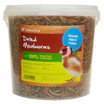 Love Wildlife Dried Mealworms Tub 400g thumbnail 
