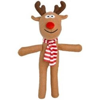 Good Boy Woolie Reindeer Christmas Dog Toy 11