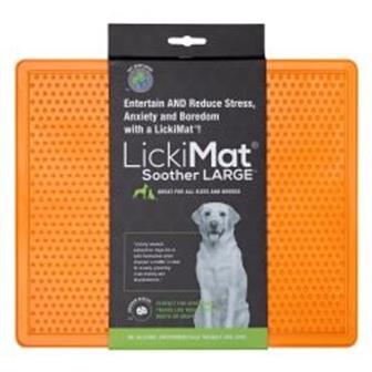 LickiMat Soother Orange XLarge thumbnail 