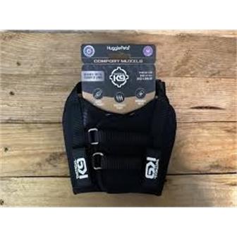 HugglePets K9 Tactical Comfort Muzzle Black Medium thumbnail 
