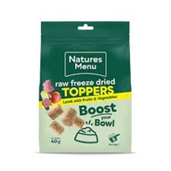Natures Menu Raw Freeze Dried Toppers Lamb 40g thumbnail 
