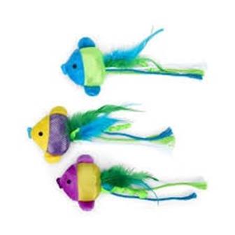 Petface Shiny Fish Plush Cat Toy thumbnail
