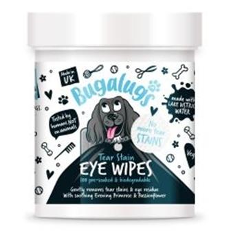 Bugalugs Tear Stain Eye Wipes 100's thumbnail