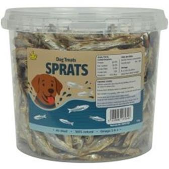 Best Pets Dried Sprats Tub 500g thumbnail