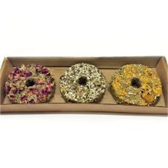 Natural Nibbles Flower Forage Donuts 3pk thumbnail 