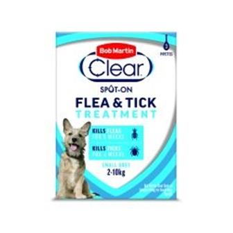 Bob Martin Clear Spot On Small Dog 3 Treatments thumbnail