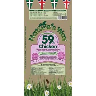 Natures Way Classic Puppy & Small Dog 59% Chicken 12kg thumbnail