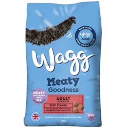 Wagg Meaty Goodness Dog Food Beef 12kg Image 1
