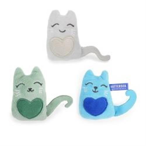 Rosewood Battersea Catnip Cats Cat Toy 3pk Image 1