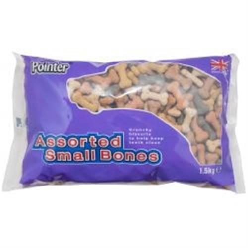 Pointer Assorted Small Bones 1.5kg Image 1