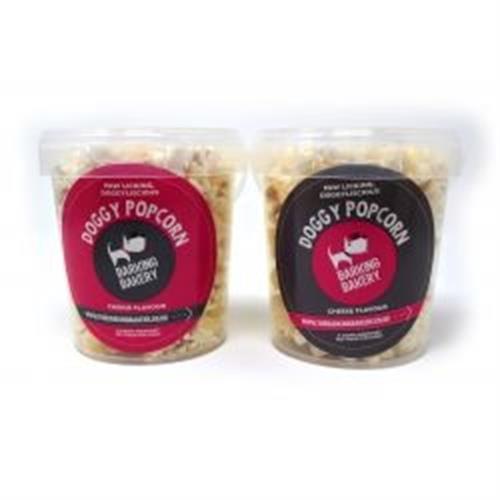 The Barking Bakery Cheesy Doggy Popcorn 55g Image 1
