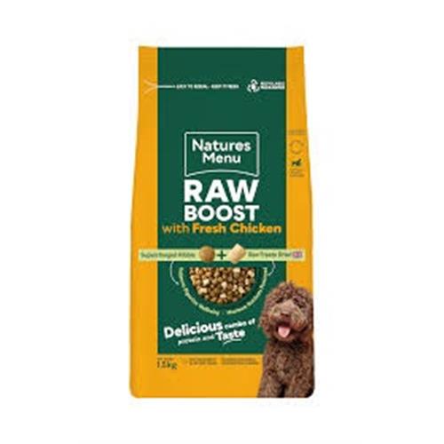Natures Menu Raw Boost Complete Dog Food Chicken 3kg Image 1