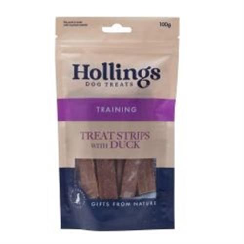 Hollings Real Meat Treats Duck 100g Image 1