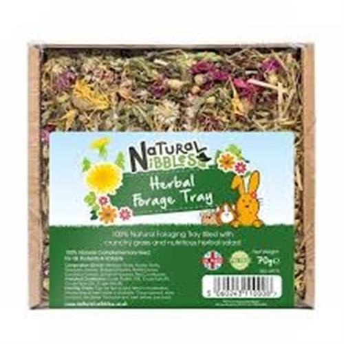 Natures Grub Herbal Forage Tray 70g Image 1