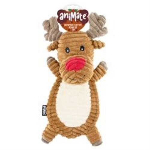 Animate Christmas Reindeer Flattie Christmas Toy 30cm Image 1