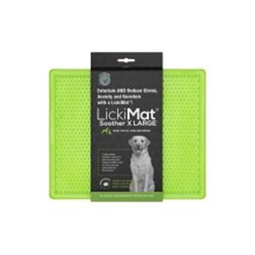 LickiMat Soother Green XLarge Image 1