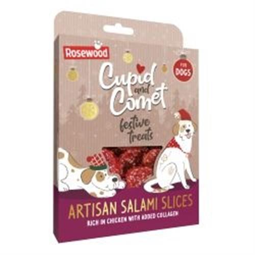 Rosewood Christmas Salami Slices 200g Image 1