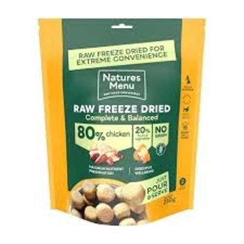 Natures Menu 80/20 Complete Freeze Dried Chicken 120g Image 1