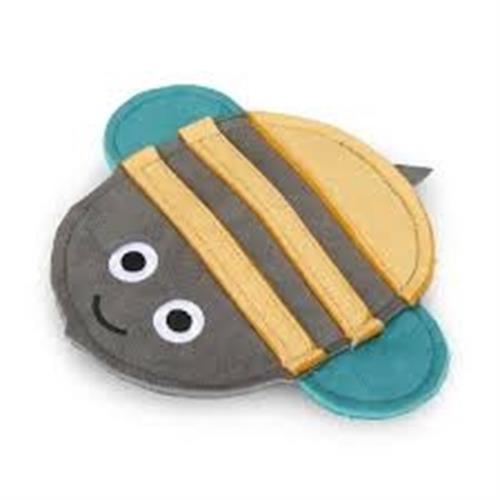 Little Petface Belinda Bee Plush Dog Toy Image 1