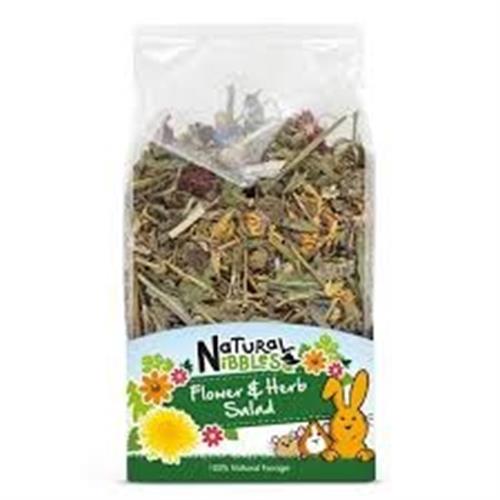 Natural Nibbles Flower Herb Salad 100g Image 1