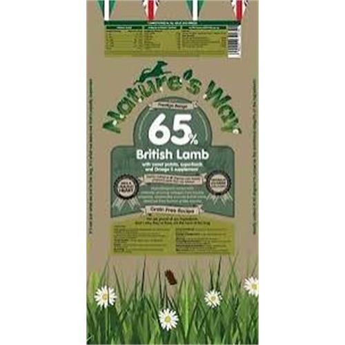 Natures Way Adult Prestige Grain Free 65% Lamb 10kg Image 1