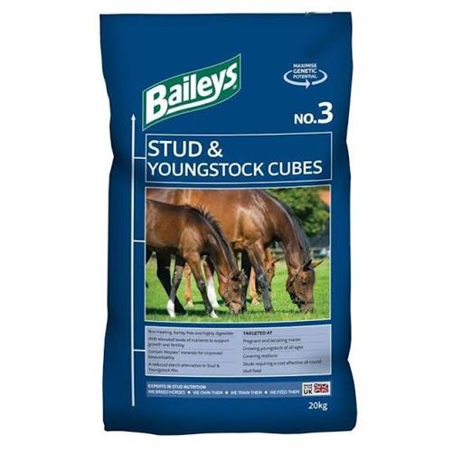 Baileys Stud & Youngstock Cubes (No3) 20kg Image 1