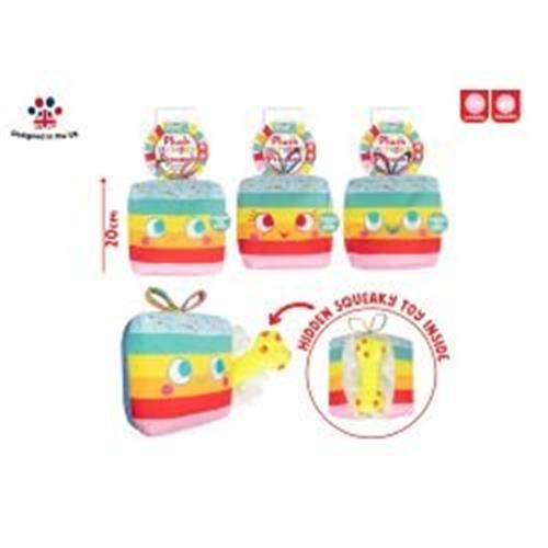 Smart Choice Squeaky Birthday Present Dog Toy Image 1