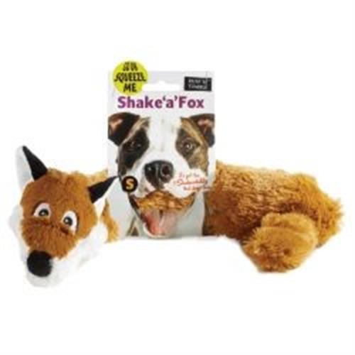 Sharples Ruff 'n' Tumble Shake a Fox Dog Toy Small Image 1