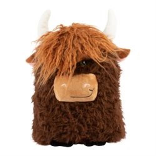 Kong Comfort Jumbo Highland Cow Dog Toy Image 1